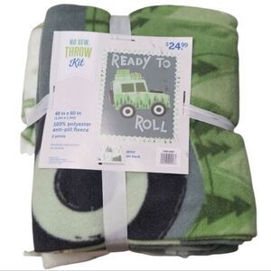 No Sew Throw‎ Kit Jeep 'Ready to Roll'